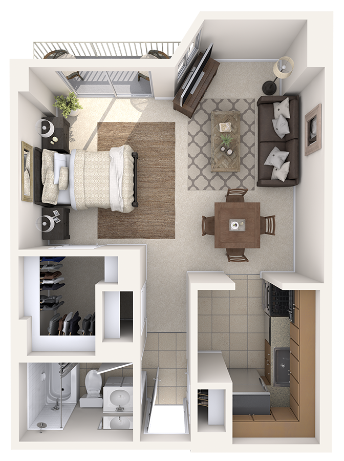 The Renoir floor plan