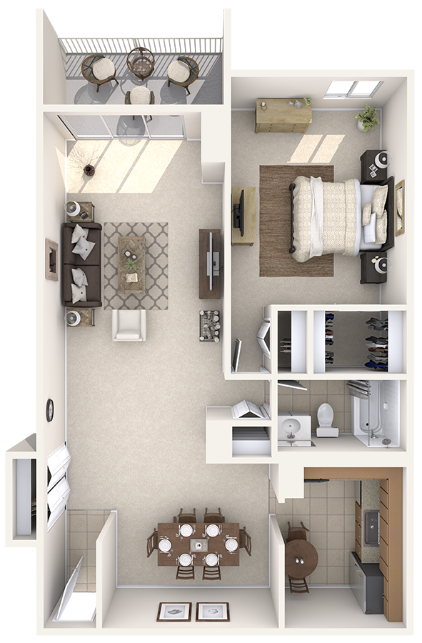 The Dali floor plan